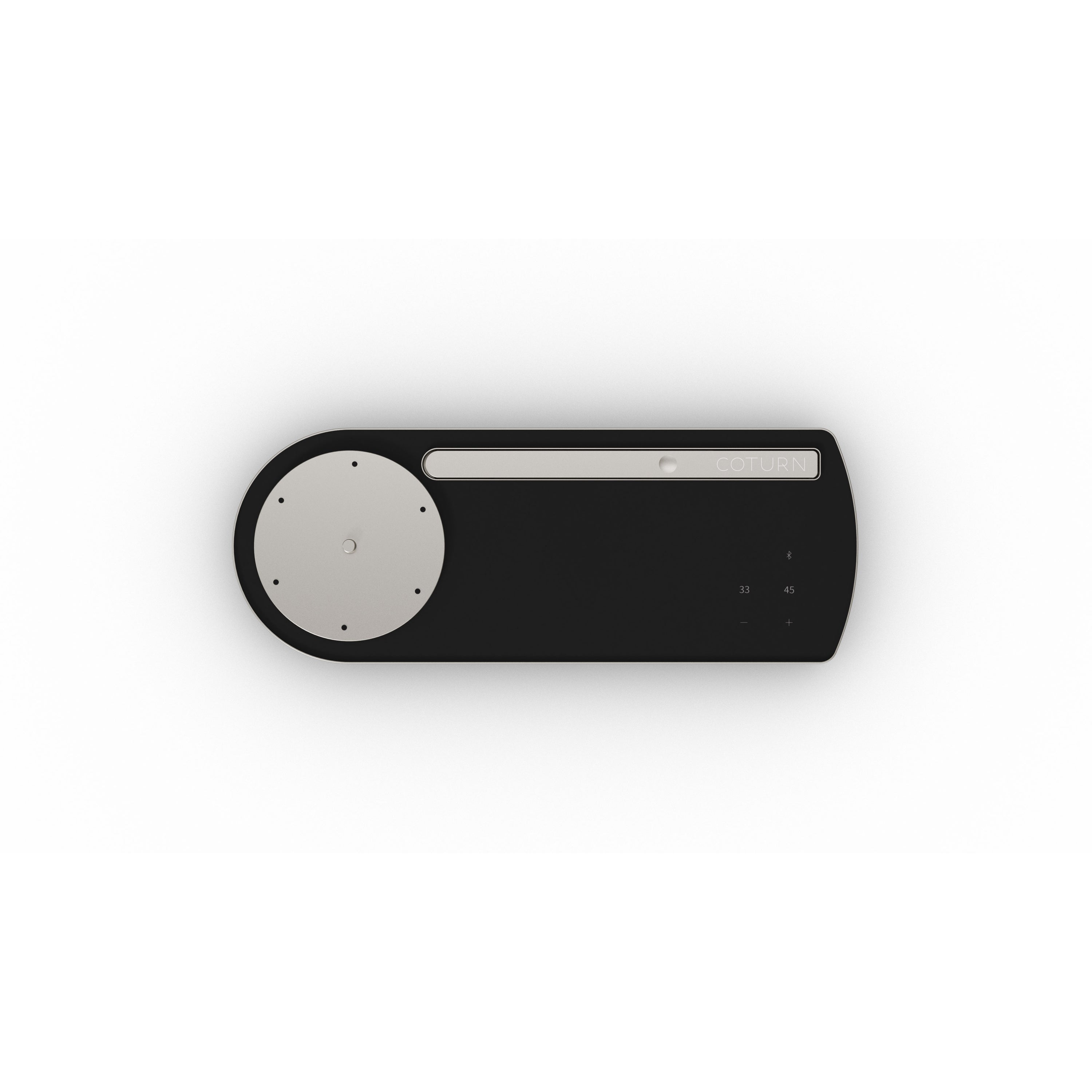 Portable Bluetooth Turntable – Coturn CT-01 Grey
