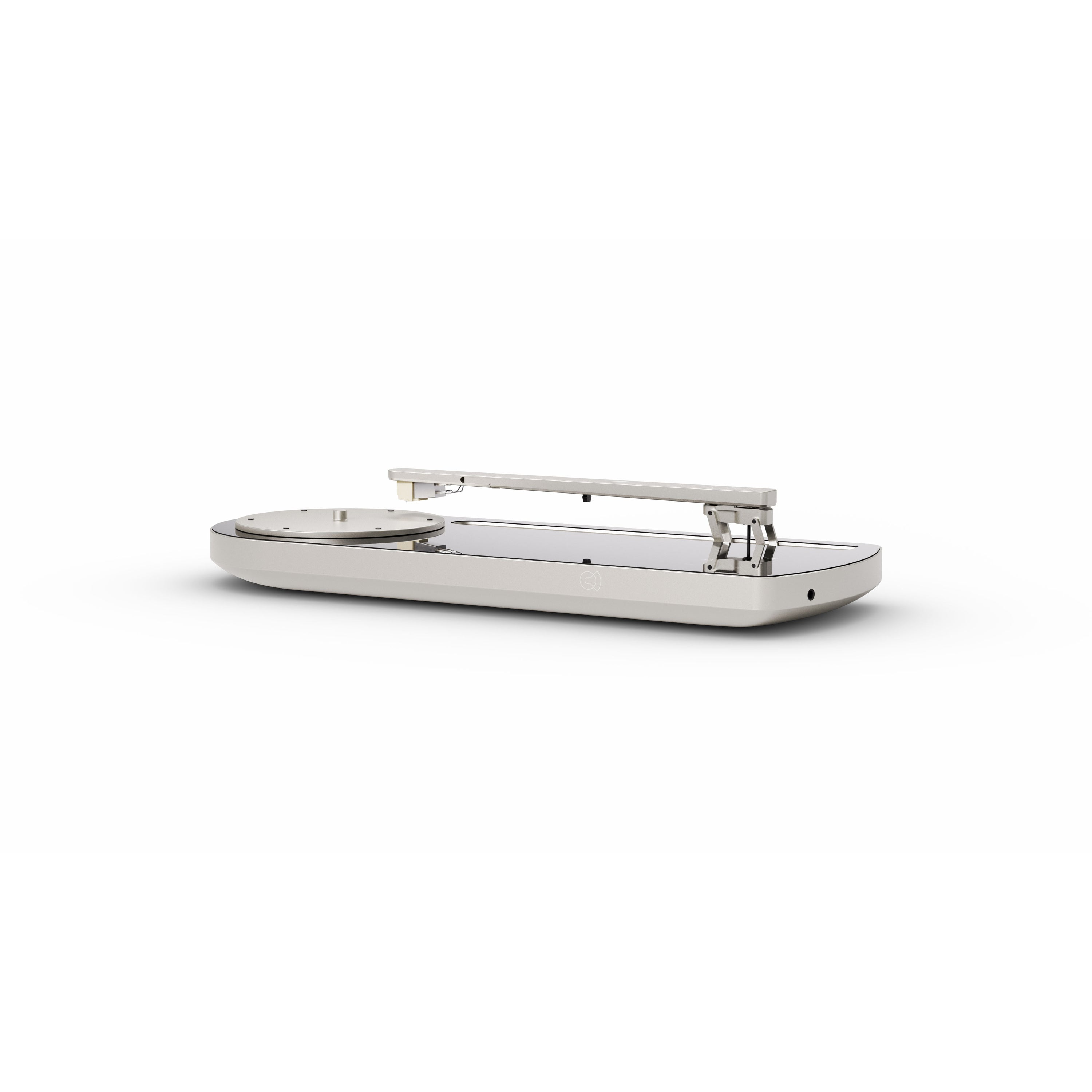 Portabler Schallplattenspieler mit Bluetooth (Portable Turntable) Coturn CT-01 grey